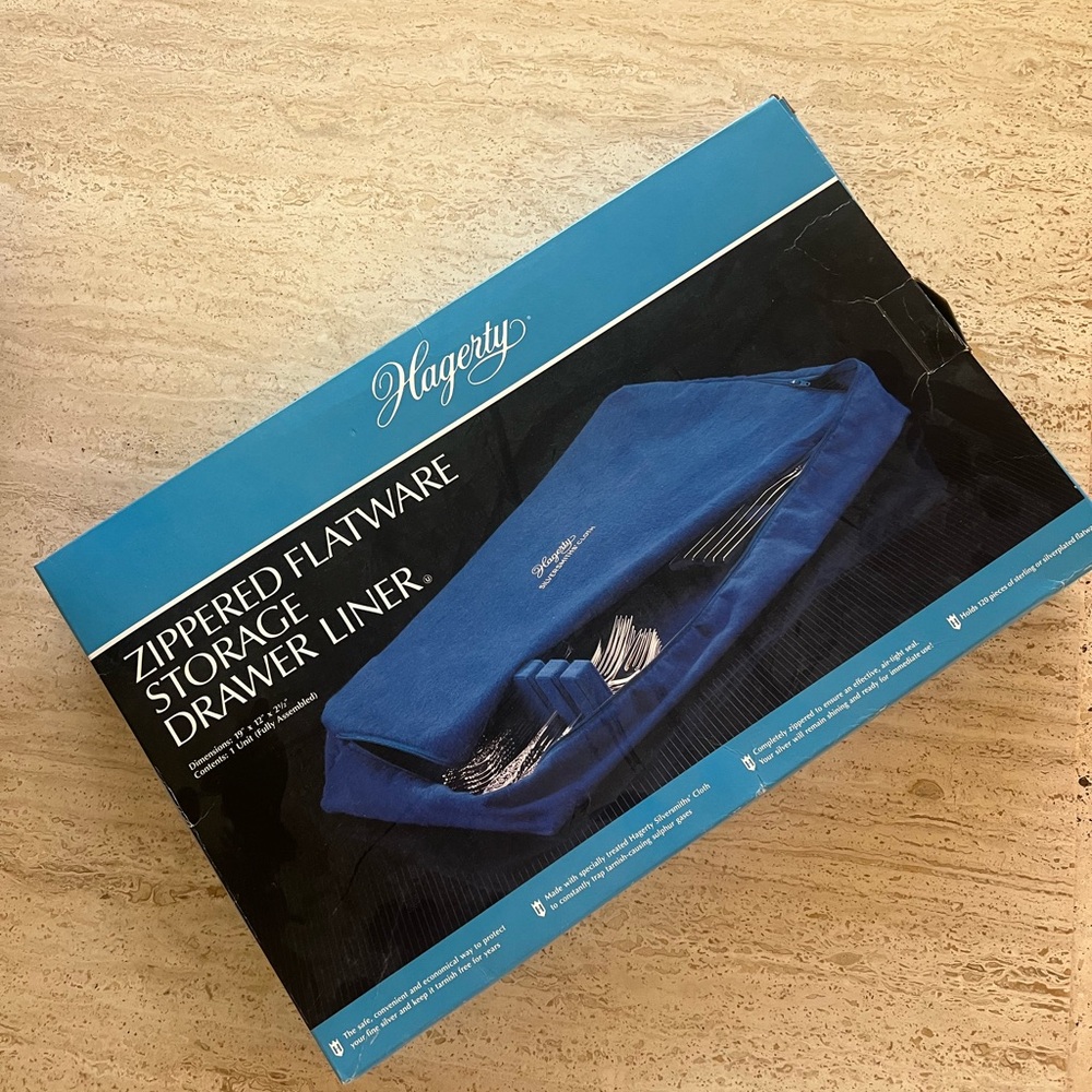 Vintage Hagerty Silverware Drawer Liner